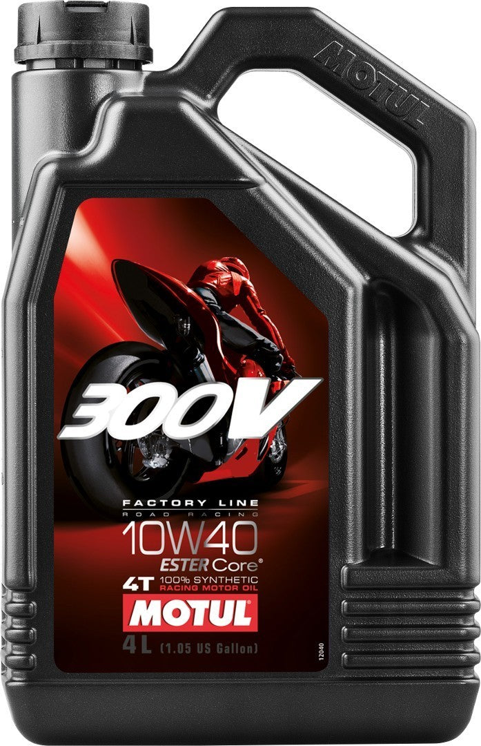Motul 300v 10w40 4 litres motorbike racing engine oil