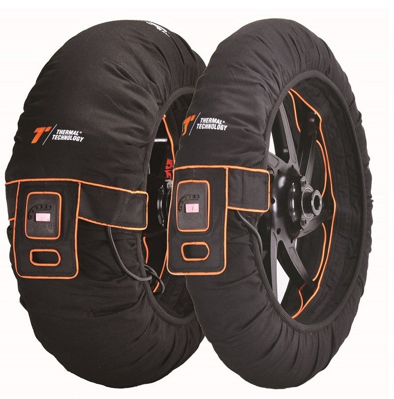 Thermal technology tri zone tyre warmers