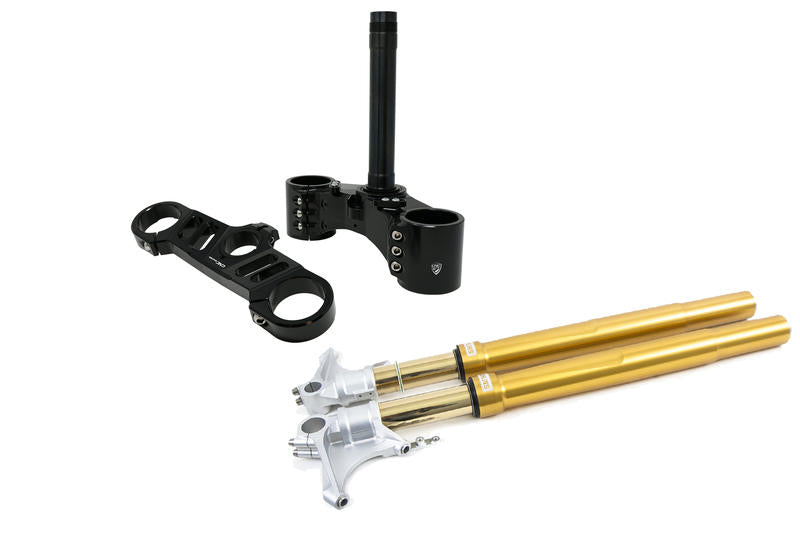 CNC Racing Triple Clamps &amp; Ohlins FGRT231 Forks - Averys Motorcycles