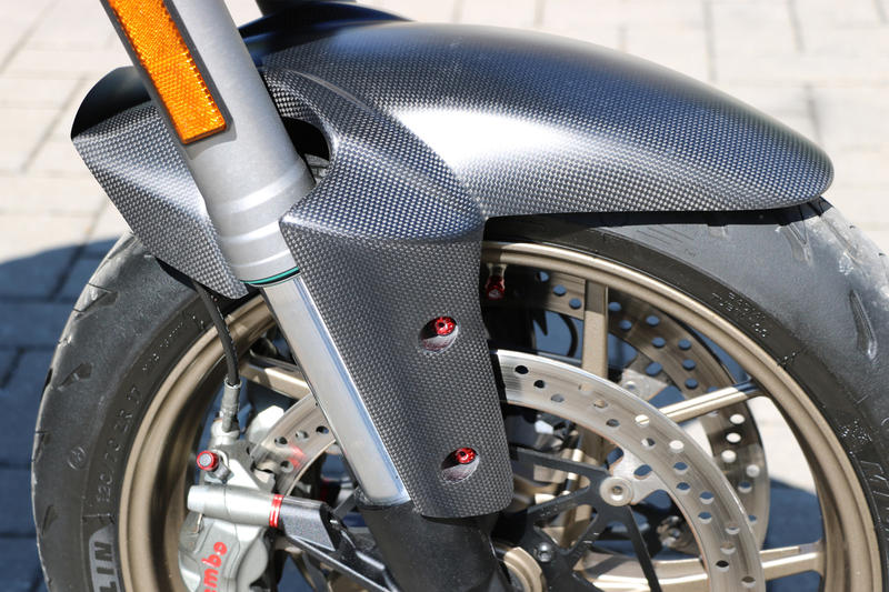 Ducati - Carbon Mudguard - Averys Motorcycles